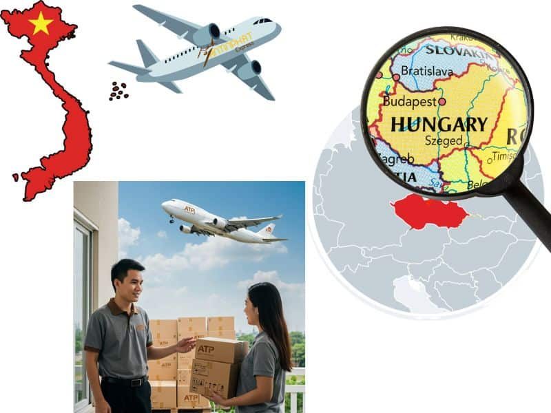 Gửi Hàng Đi Hungary Bao Thuế Nhập Khẩu 100% – Dịch Vụ Vận Chuyển Việt Nam Hungary Uy Tín, Trọn Gói Tại ATP Express